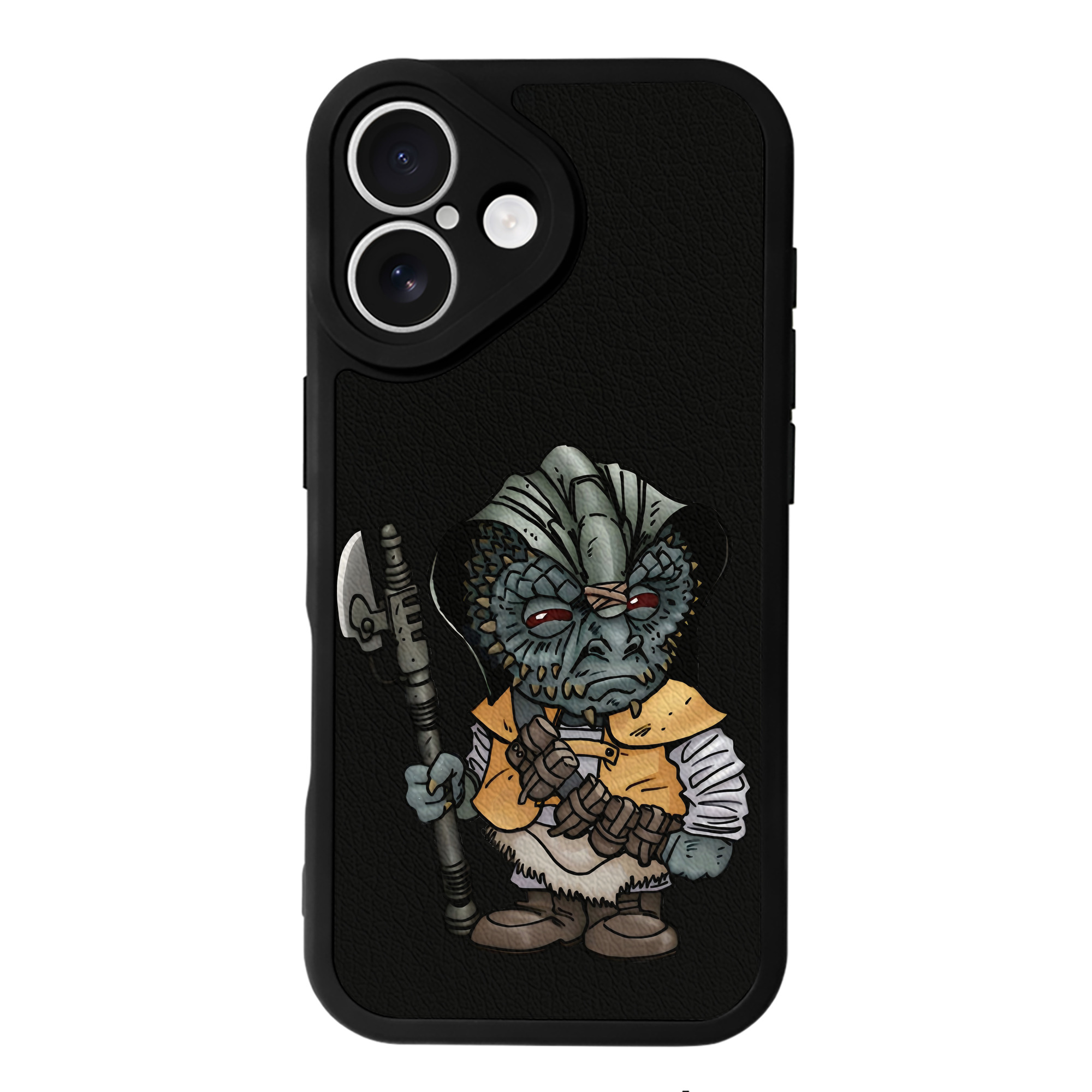 （画像用） スター・ウォーズ Star Wars 【iPhone 16シリーズ対応】シリコンスマホケース（レザー調） 材質：シリコン